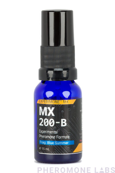 MX200 Experimental Pheromone Labs Mix - Asian Persuasion - 15 mL Bottle in Blue Summer