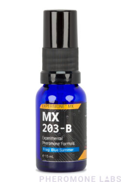 MX203 Experimental Pheromone Labs Mix - The Blonde Effect - 15mL Bottle in Blue Summer