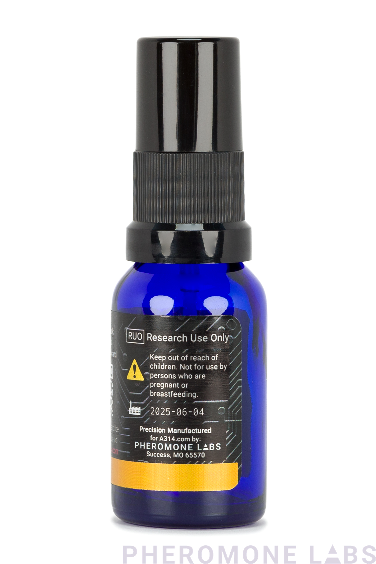 MX297 Experimental Pheromone Formula - 15 mL Bottle in Akuto - Side View