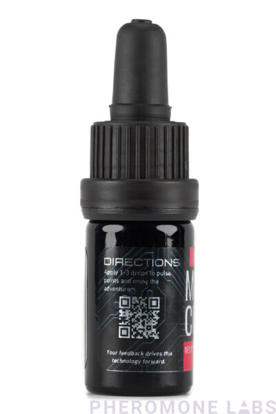 Molecule A - Carefree Youthful Uplifting Pheromone Oil - 5mL Bottle - Side View