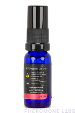 P75 Experimental Pheromone Spray - 15 mL Bottle - Side View