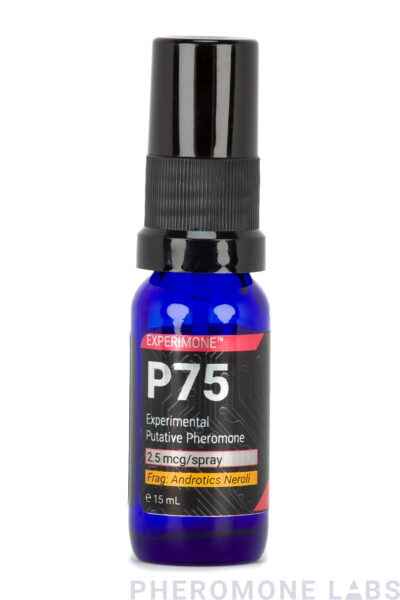 P75 Experimental Pheromone Spray - 15 mL Bottle in Androtics Neroli Fragrance