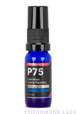 P75 Experimental Pheromone Spray - 15 mL Bottle in Blue Summer Fragrance