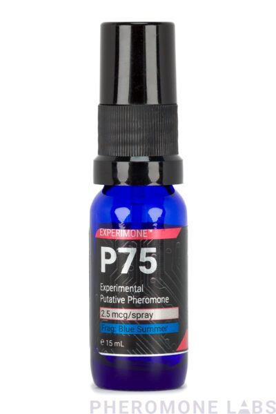 P75 Experimental Pheromone Spray - 15 mL Bottle in Blue Summer Fragrance