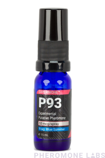 P93 Experimental Pheromone Spray - 15 mL Bottle in Blue Summer